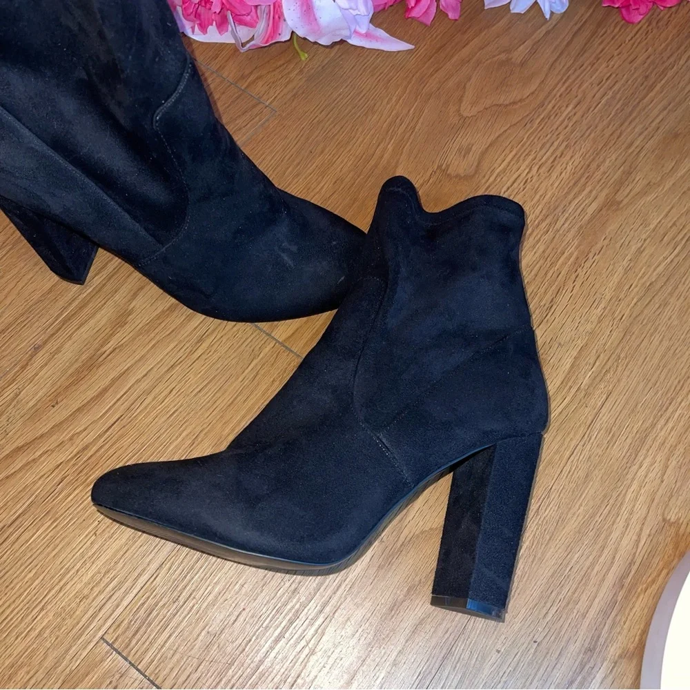 CALL IT SPRING Stretch ankle booties